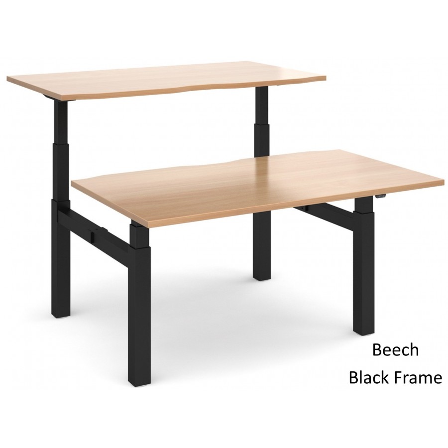 Elev8 Touch Back to Back Sit-Stand Straight Office Desk